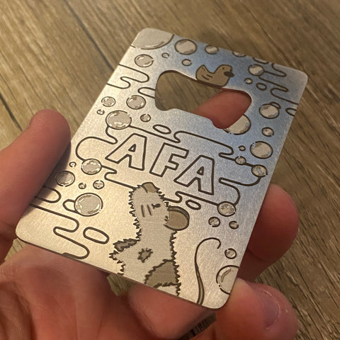 AFA - Bottle Opener Card
