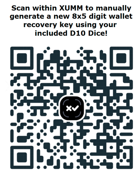 ARKPLATE XUMM - Asset Recovery Key Plate